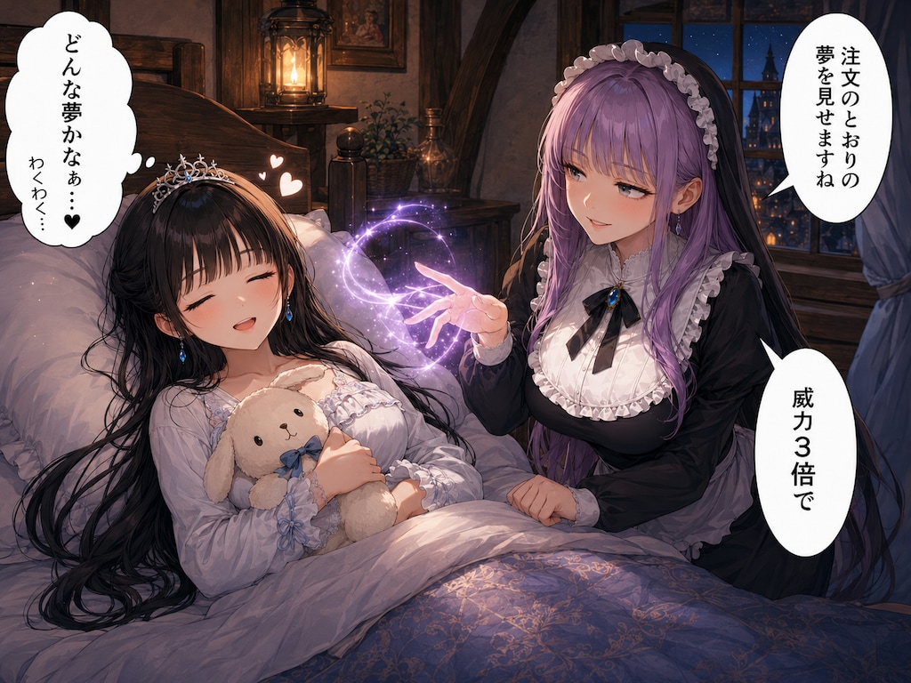 姫騎士と共鳴の魔法