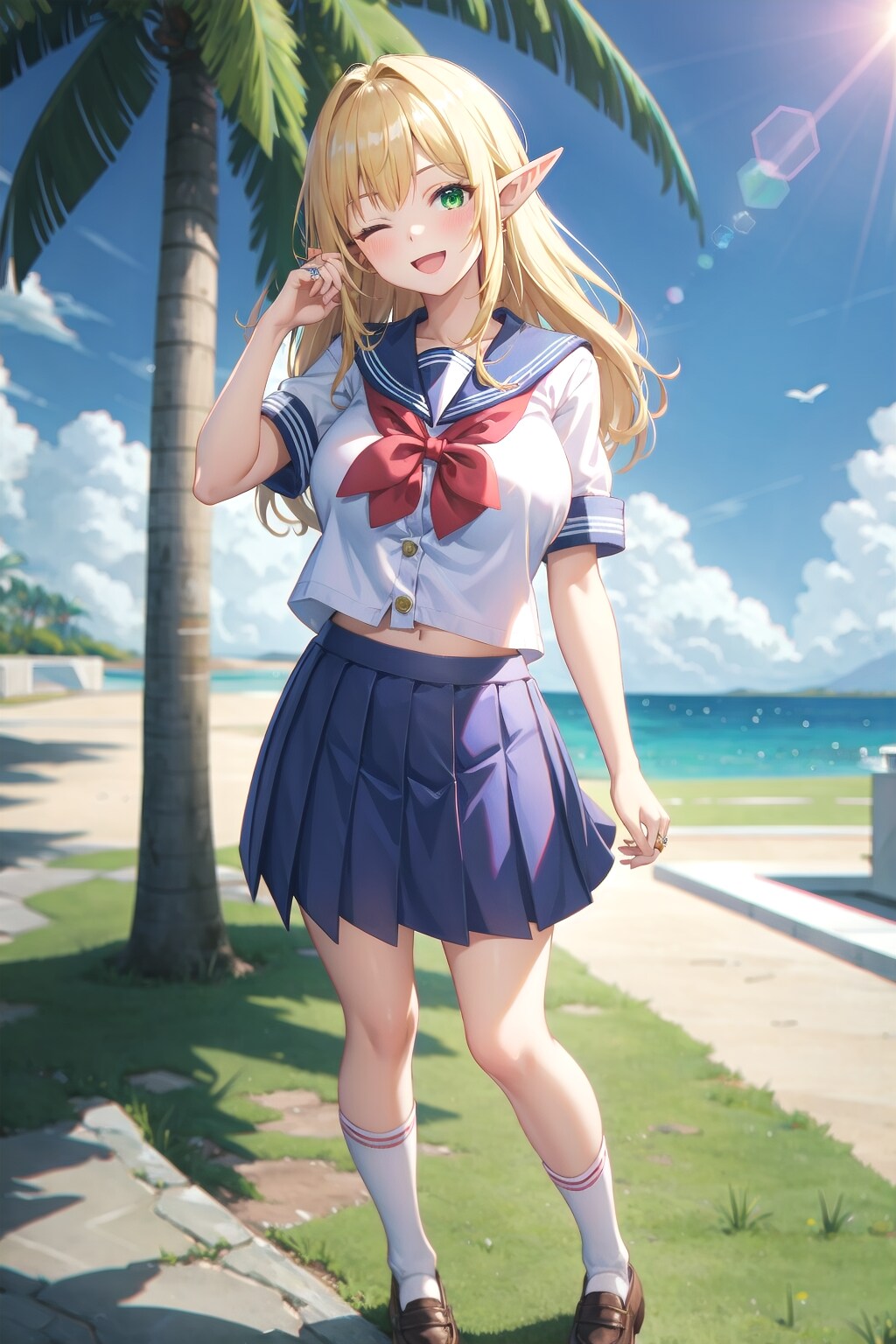 セーラー服夏バージョン