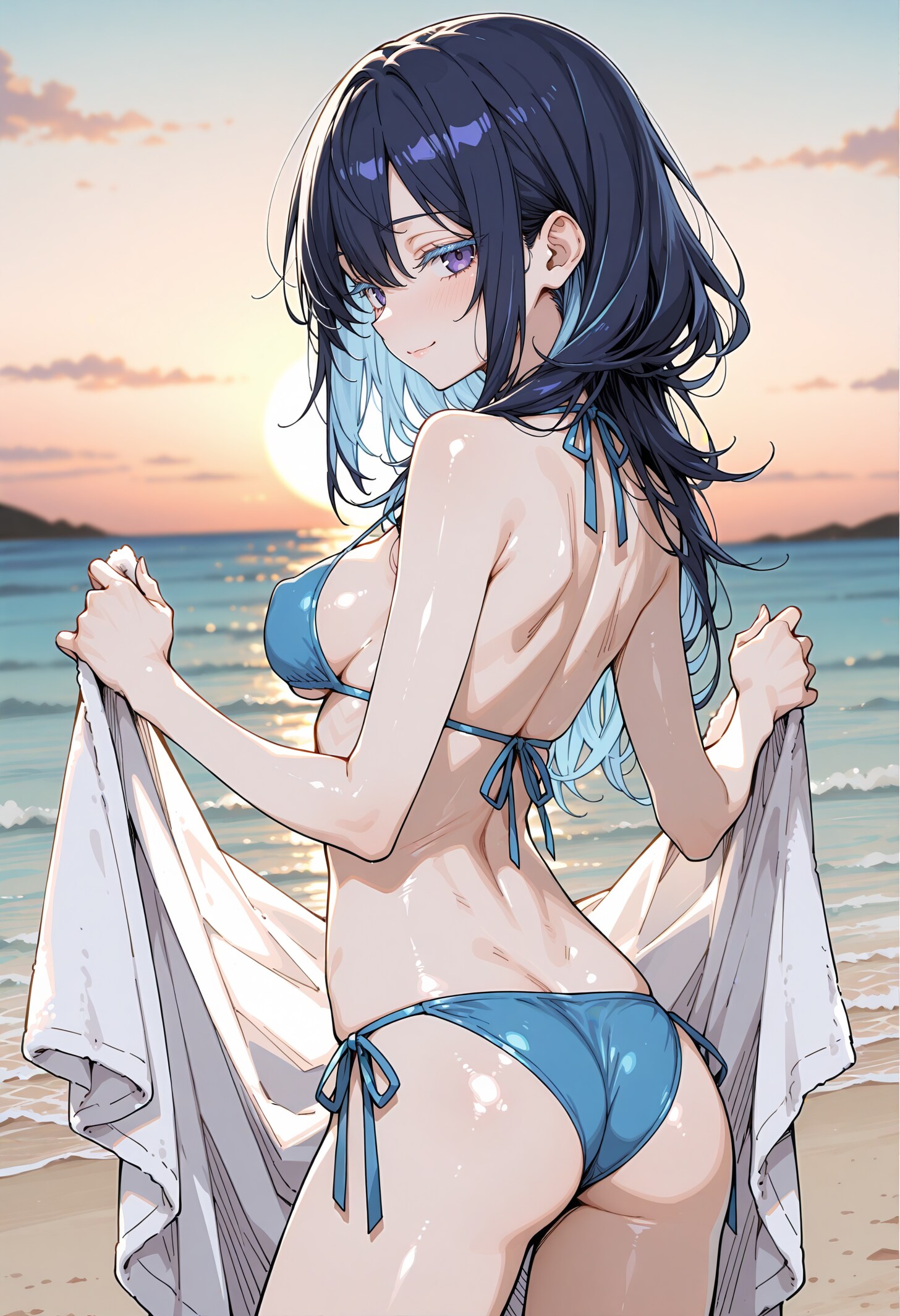 青ビキニ