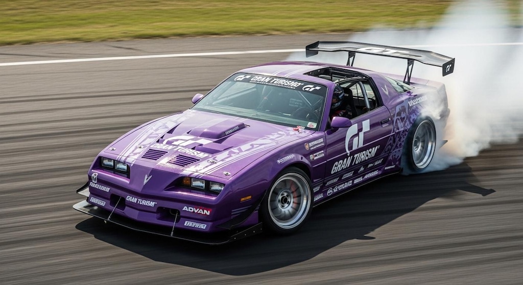 グランツーリスモポンティアックファイヤーバードトランザムのドリ車