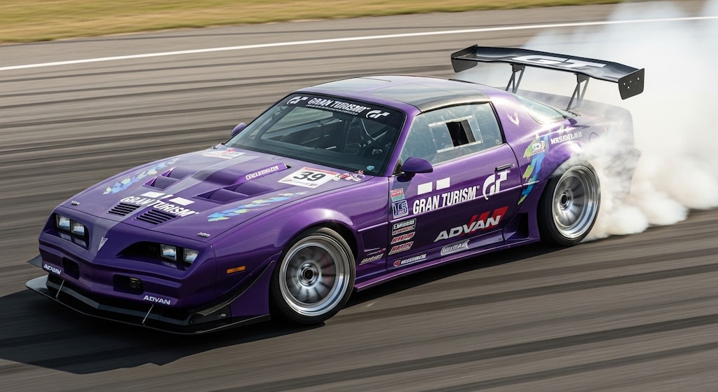 グランツーリスモポンティアックファイヤーバードトランザムのドリ車