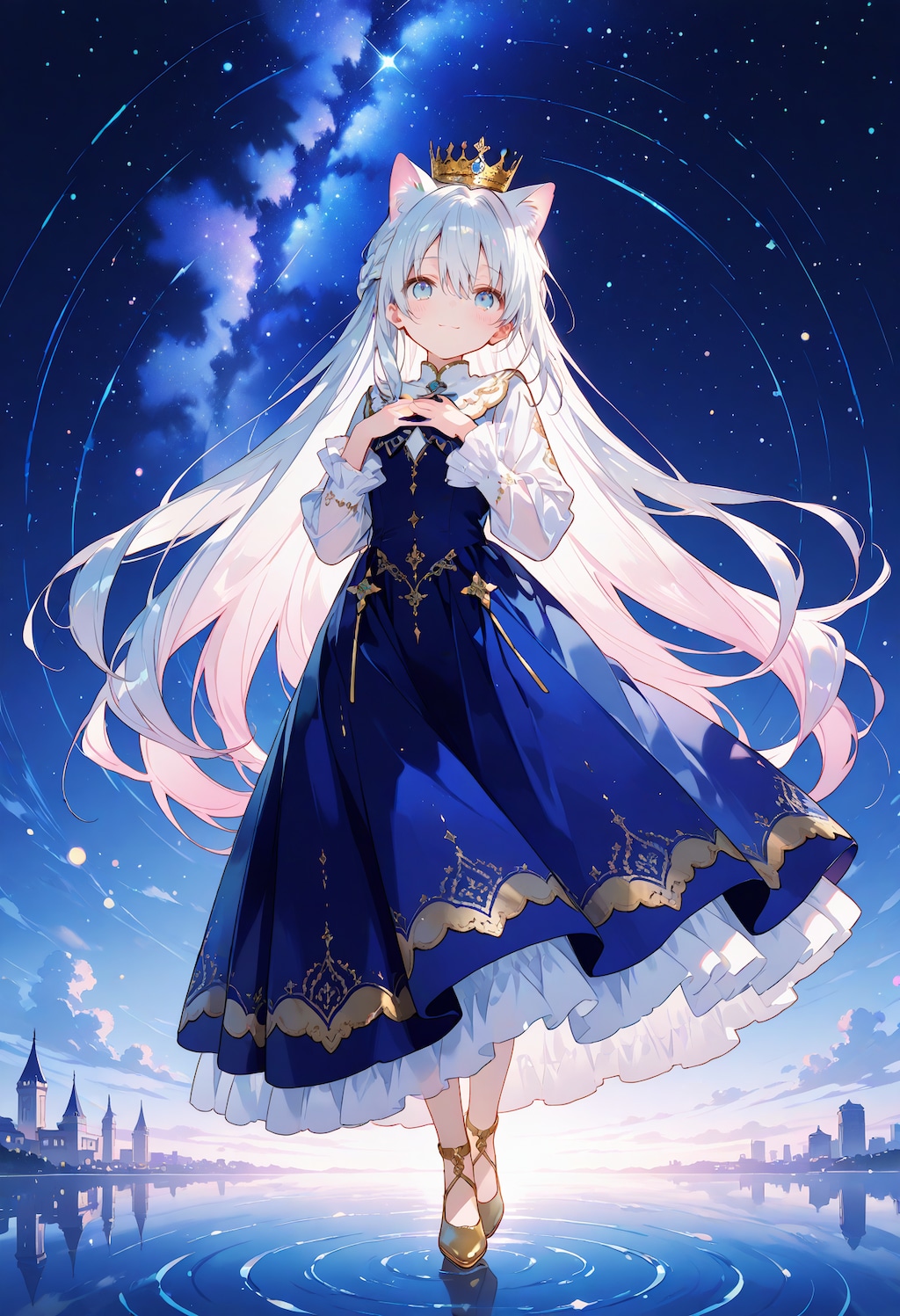 蒼き夜の調べと静寂の国