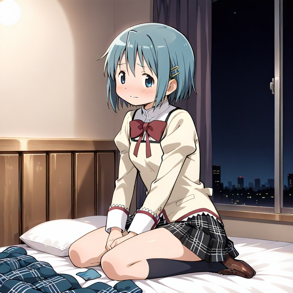 初めてで緊張してるのかな？ | の人気AIイラスト・グラビア