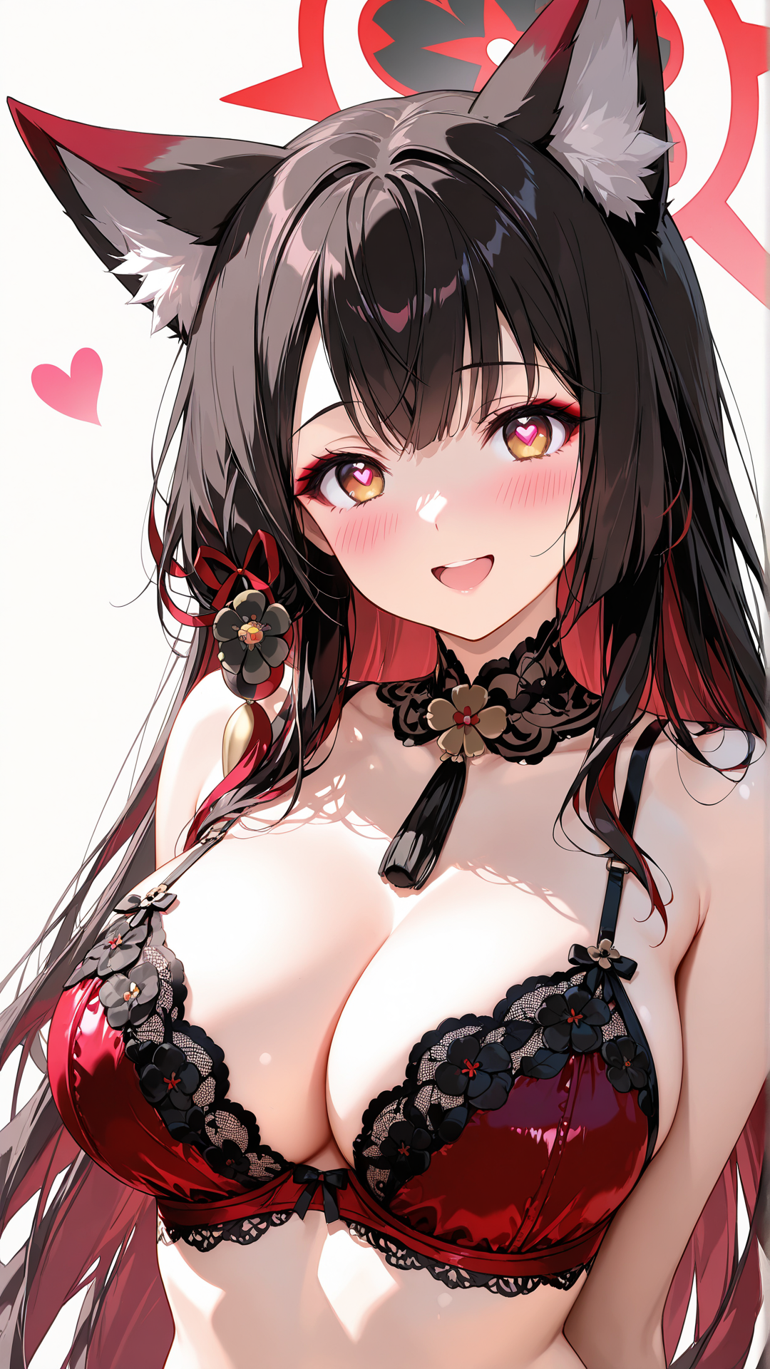 赤い下着のワカモちゃん