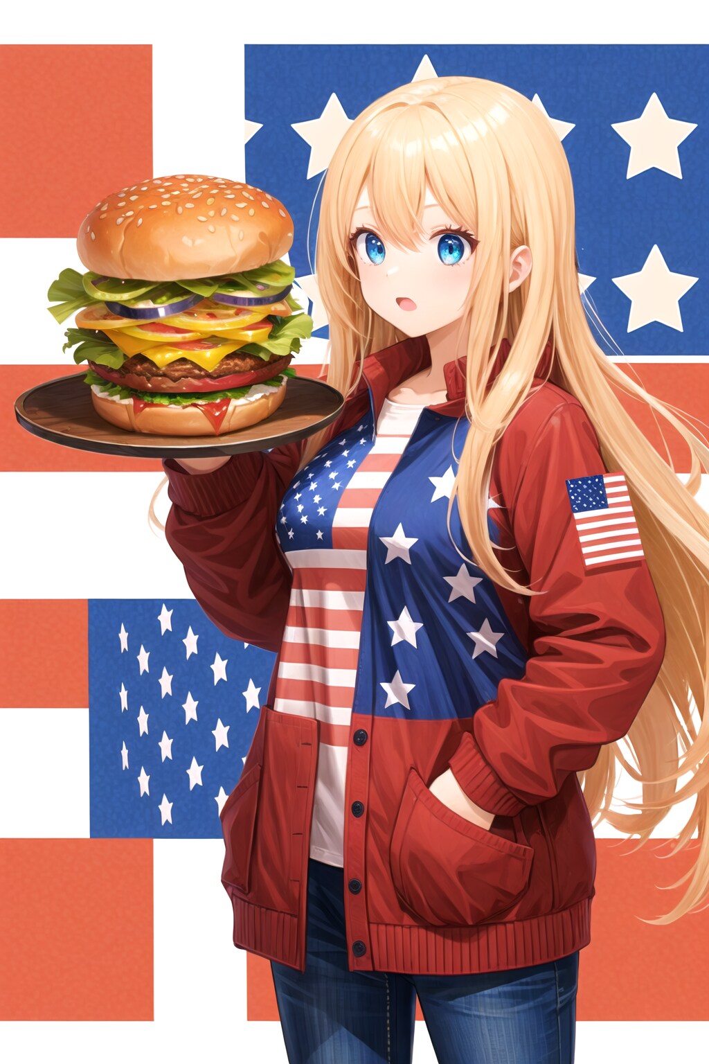 アメリカ独立記念日🇺🇸 | の人気AIイラスト・グラビア