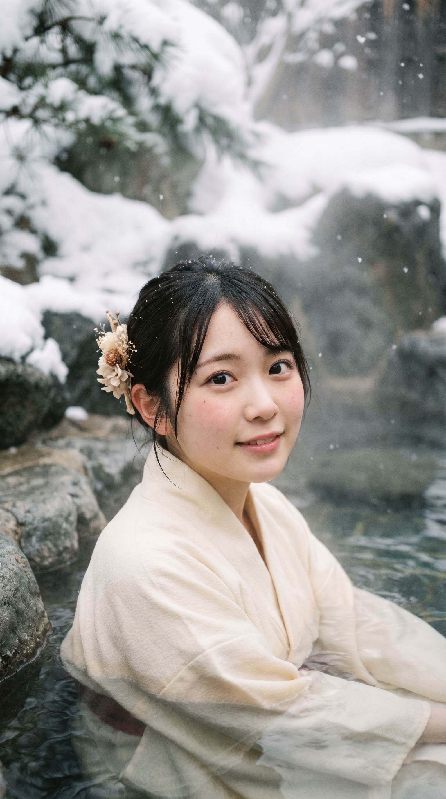 Quiet Moments in the Onsen