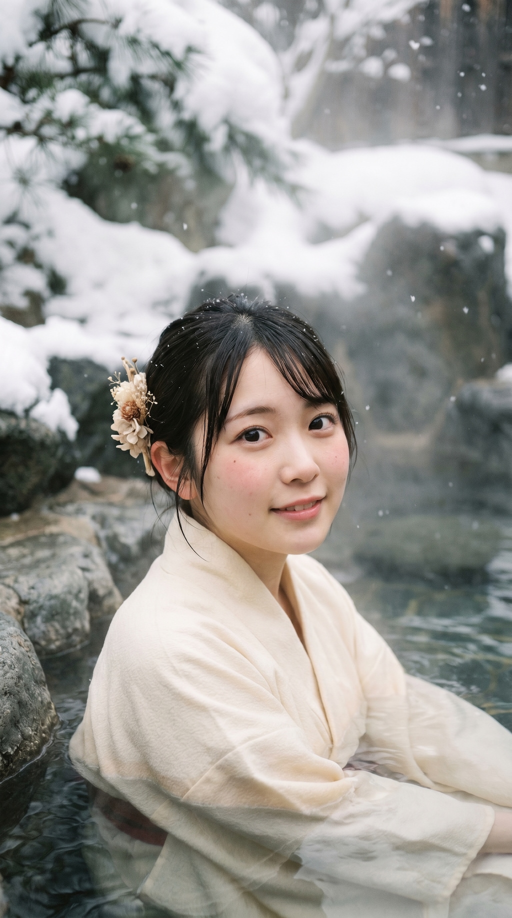 Quiet Moments in the Onsen