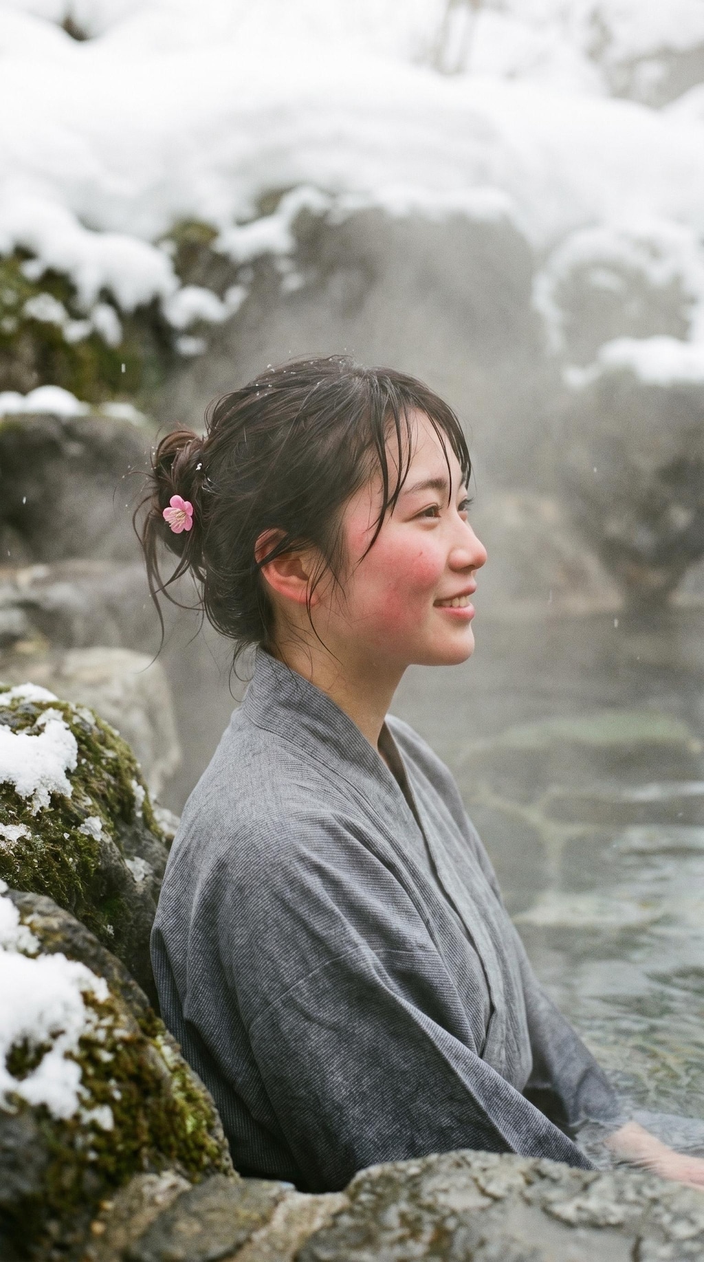 Quiet Moments in the Onsen