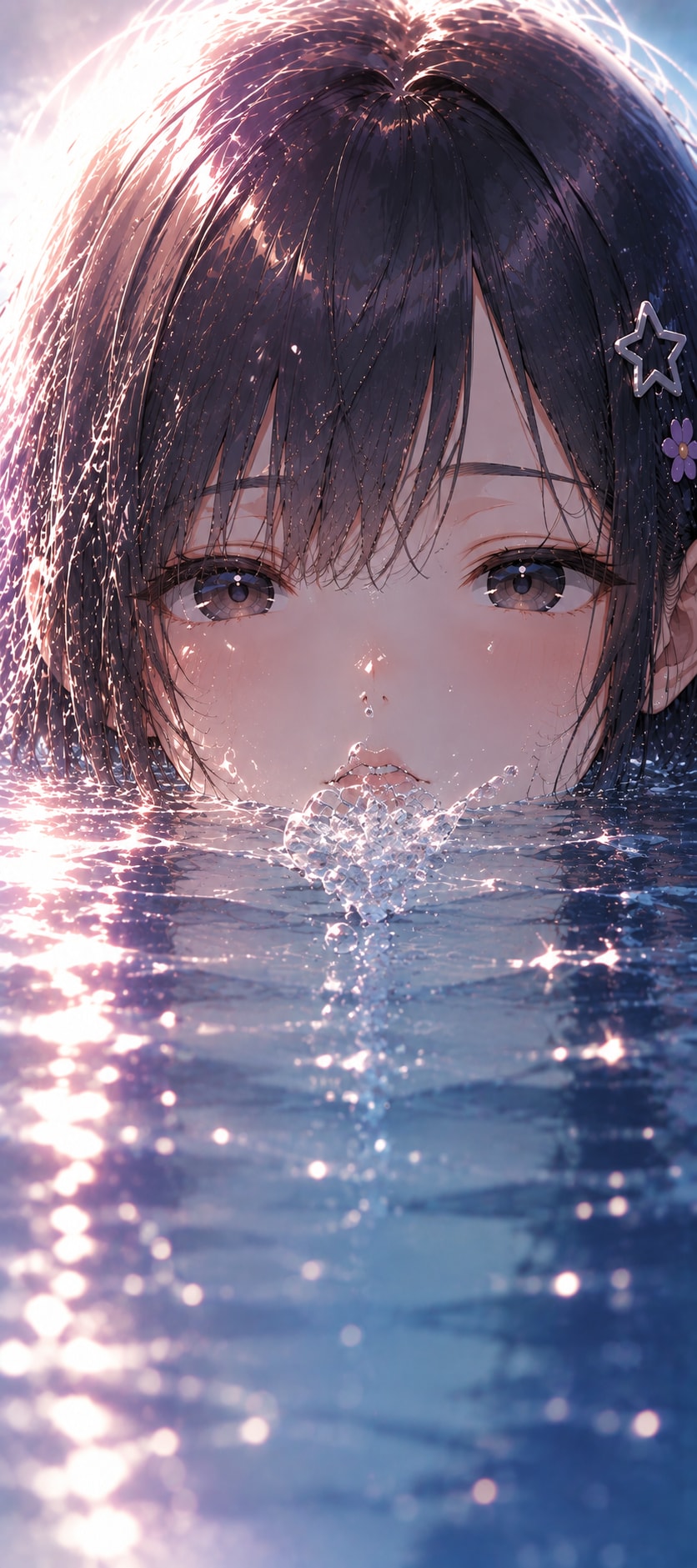 夏音さん、ぶくぶくする | の人気AIイラスト・グラビア