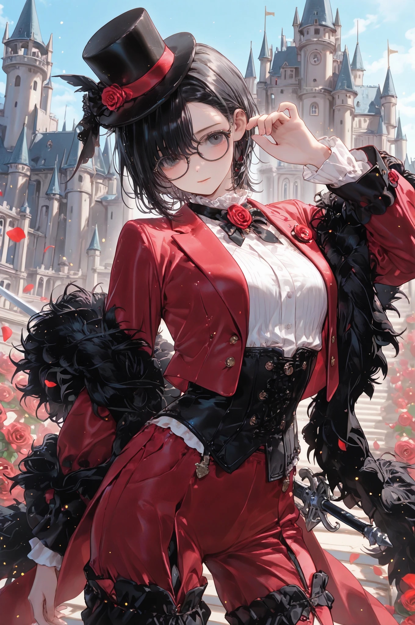 よくあるその胸で王子は無理があるだろ的なw | の人気AIイラスト・グラビア