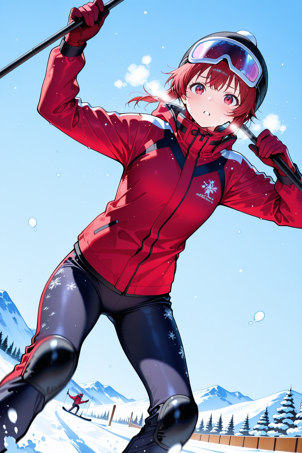 PHOENIXちゃんをスキー場に連れてきた！