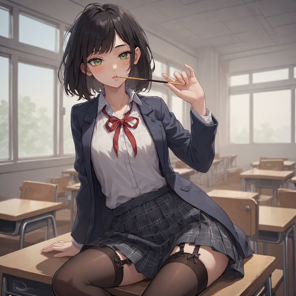 制服ガーター