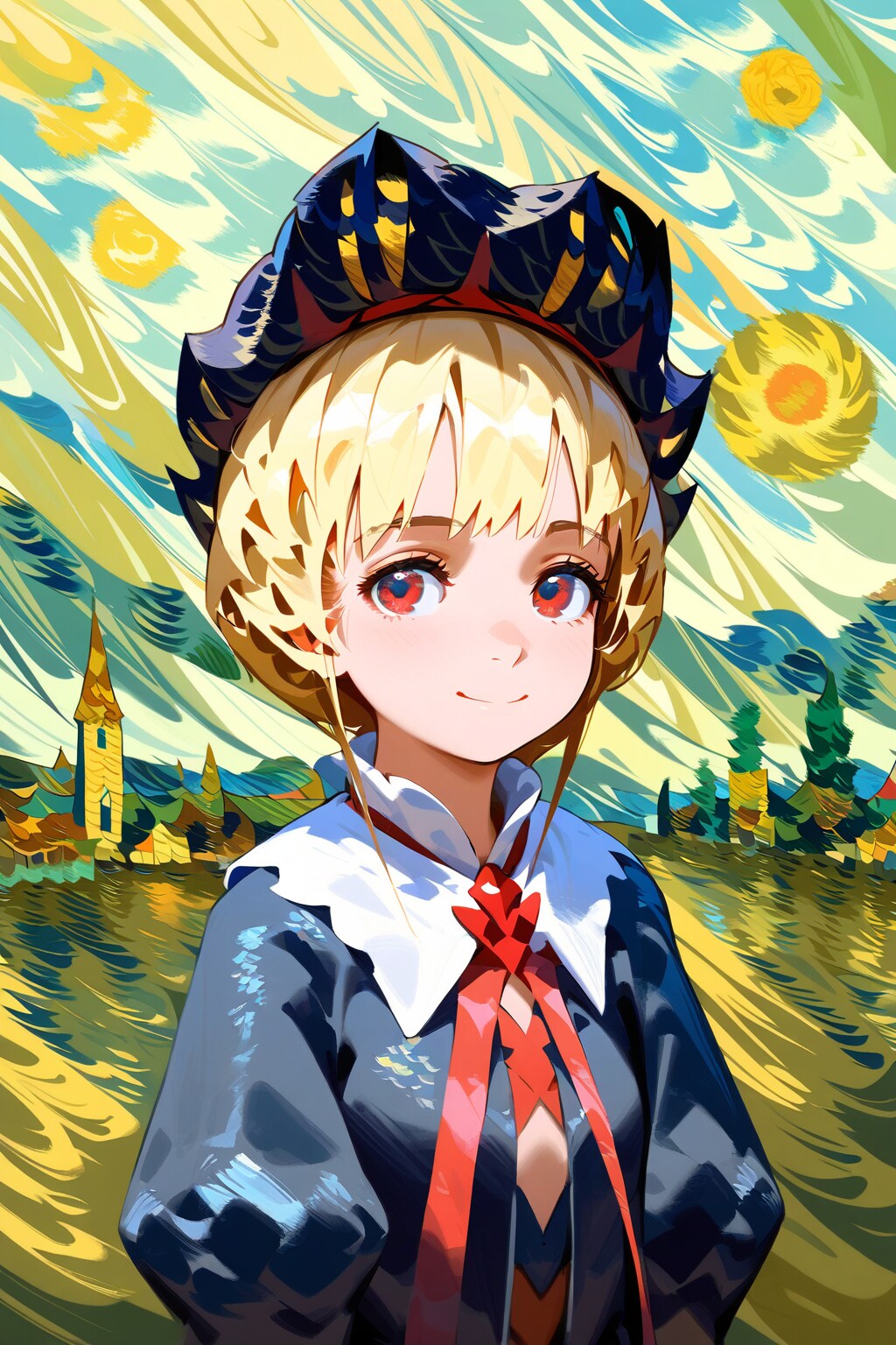 魔法少女 134 ゴッホ風