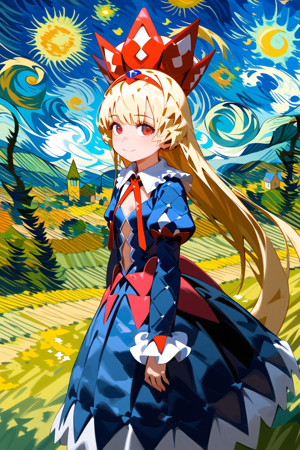 魔法少女 134 ゴッホ風