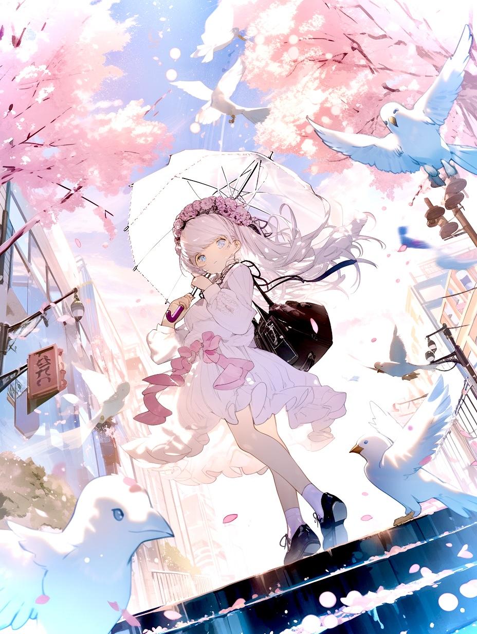 花の降る街