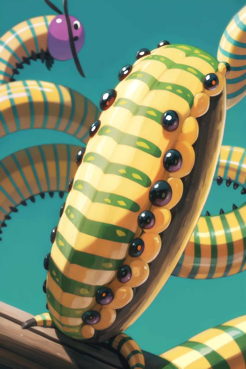 芋虫 | の人気AIイラスト・グラビア