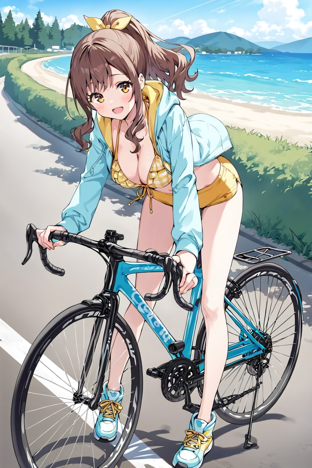 ちょっと、ひとっ走りしてくるね。
