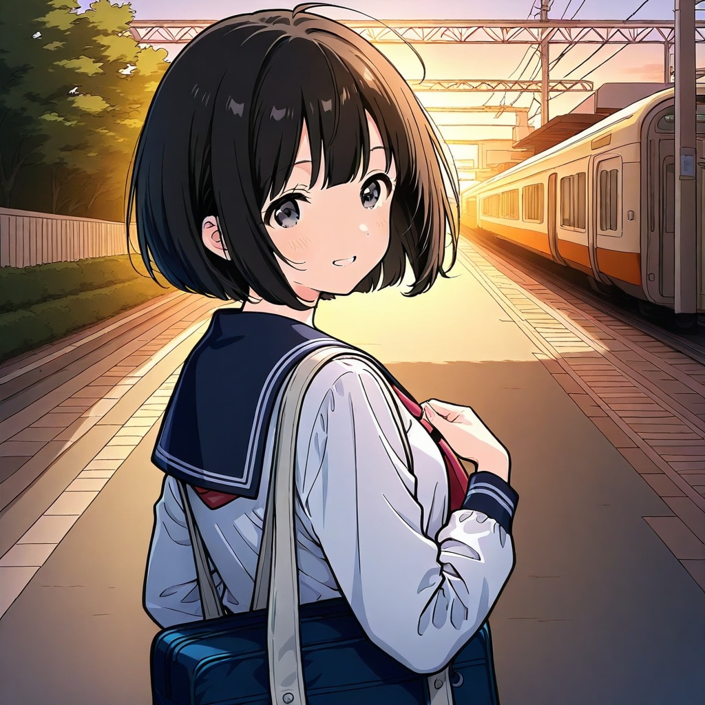 また明日♡ | の人気AIイラスト・グラビア