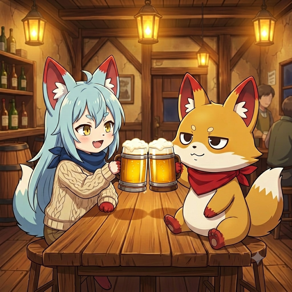 水狐のデンちゃん