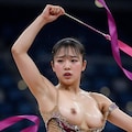 新体操 リボン(R18版) 7枚目