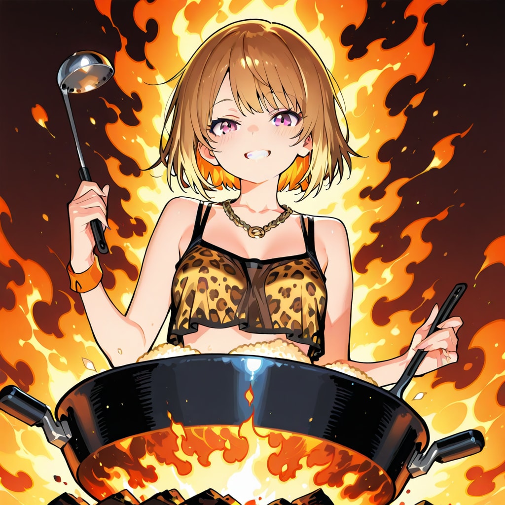 炒め物ギャル。