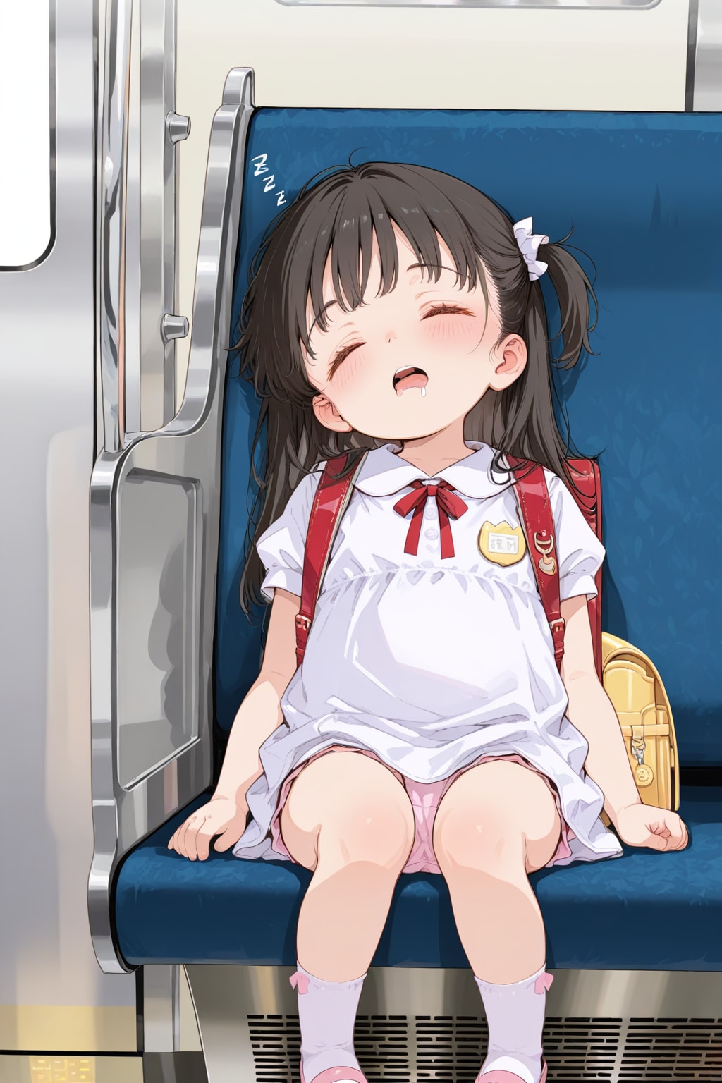 いつもの通学風景