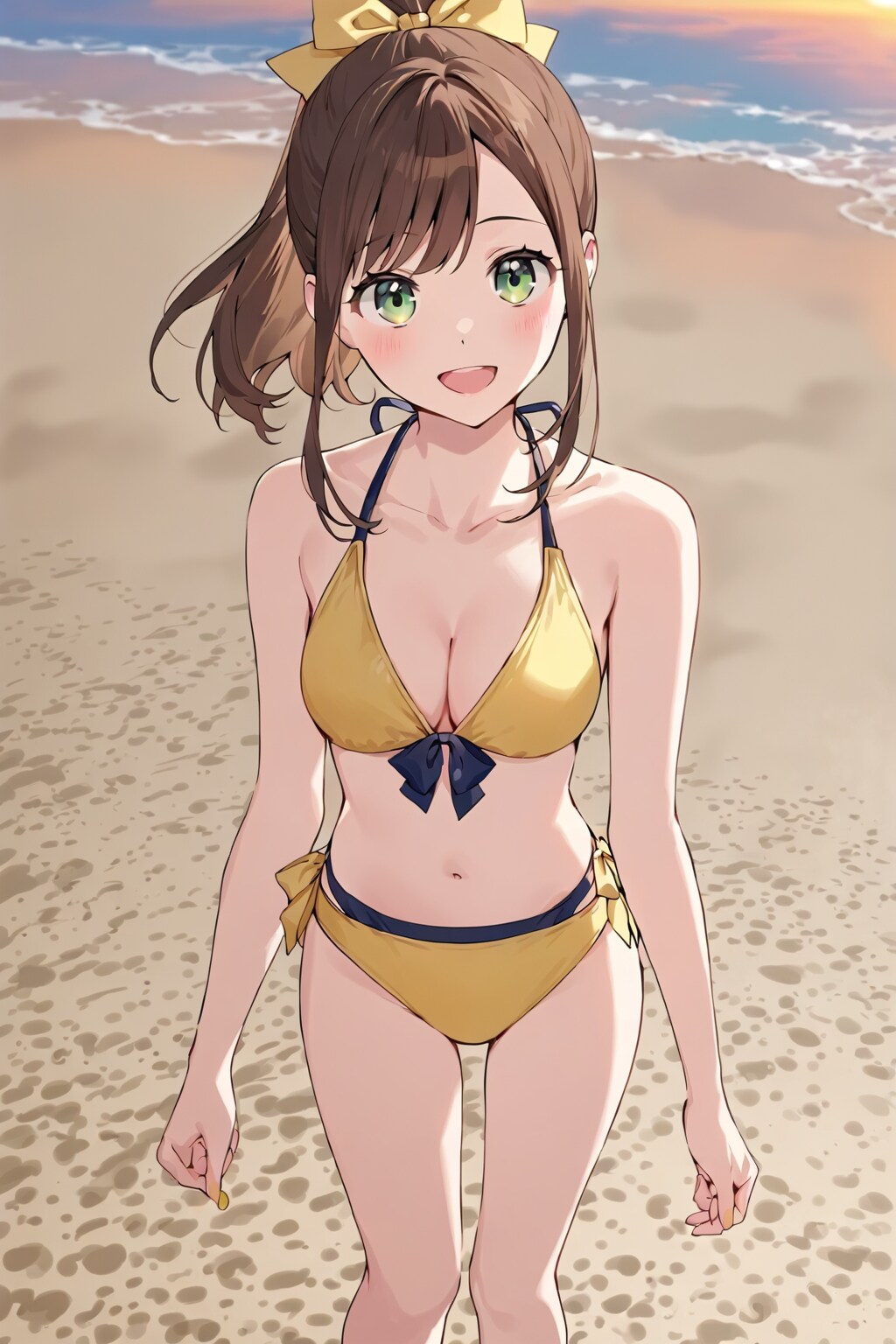先輩♡もっと泳ぎましょう♡