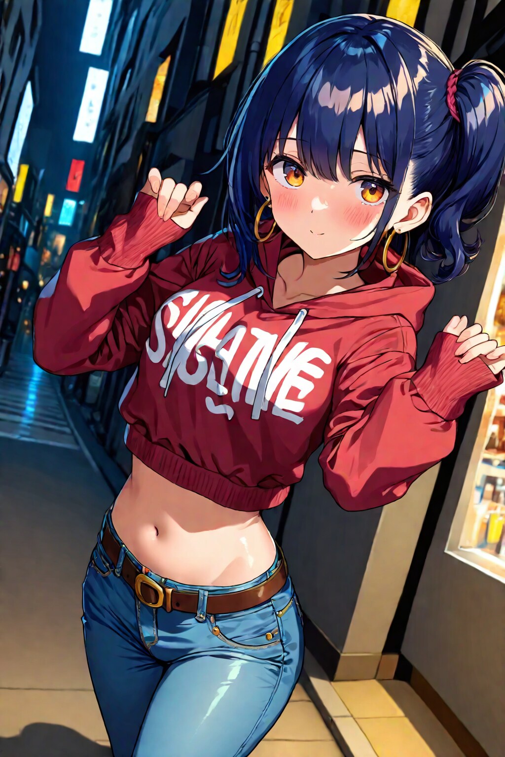 ショートパーカー流行れ！