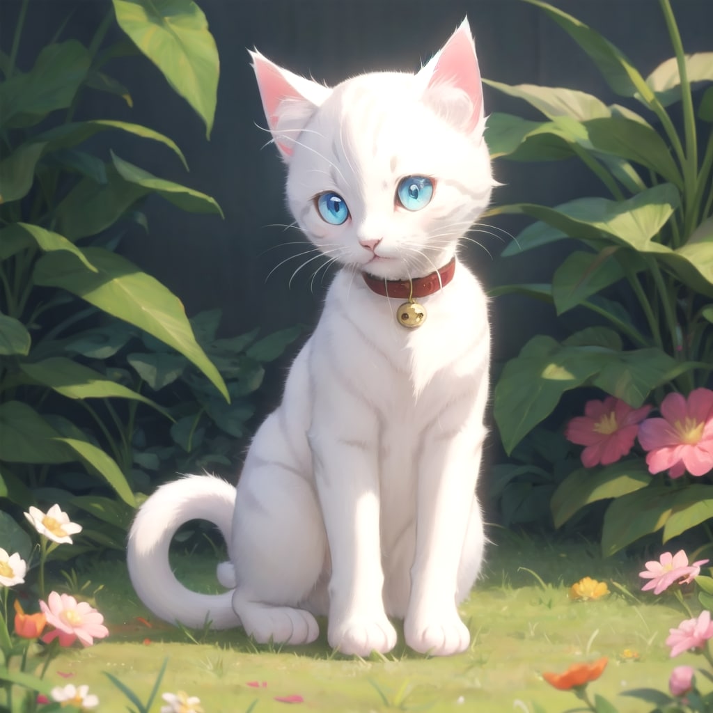 V4B 白い子猫