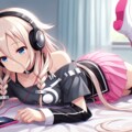音楽とベッド 2枚目