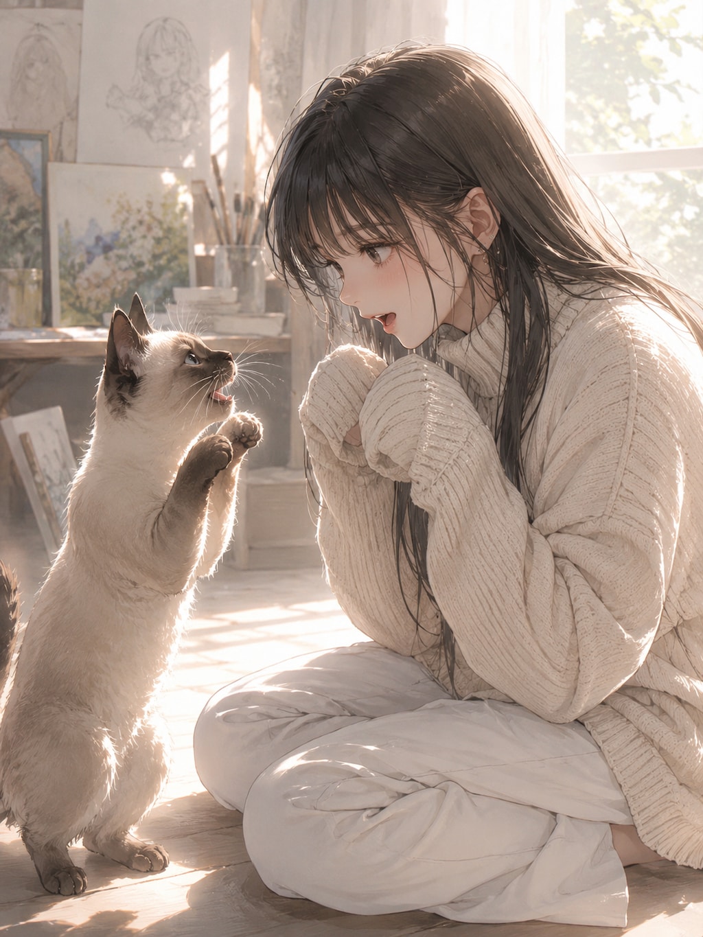 波夷羅ねずは、こんな風に、彼へと鳴けない。