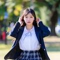 風の悪戯１ 3枚目