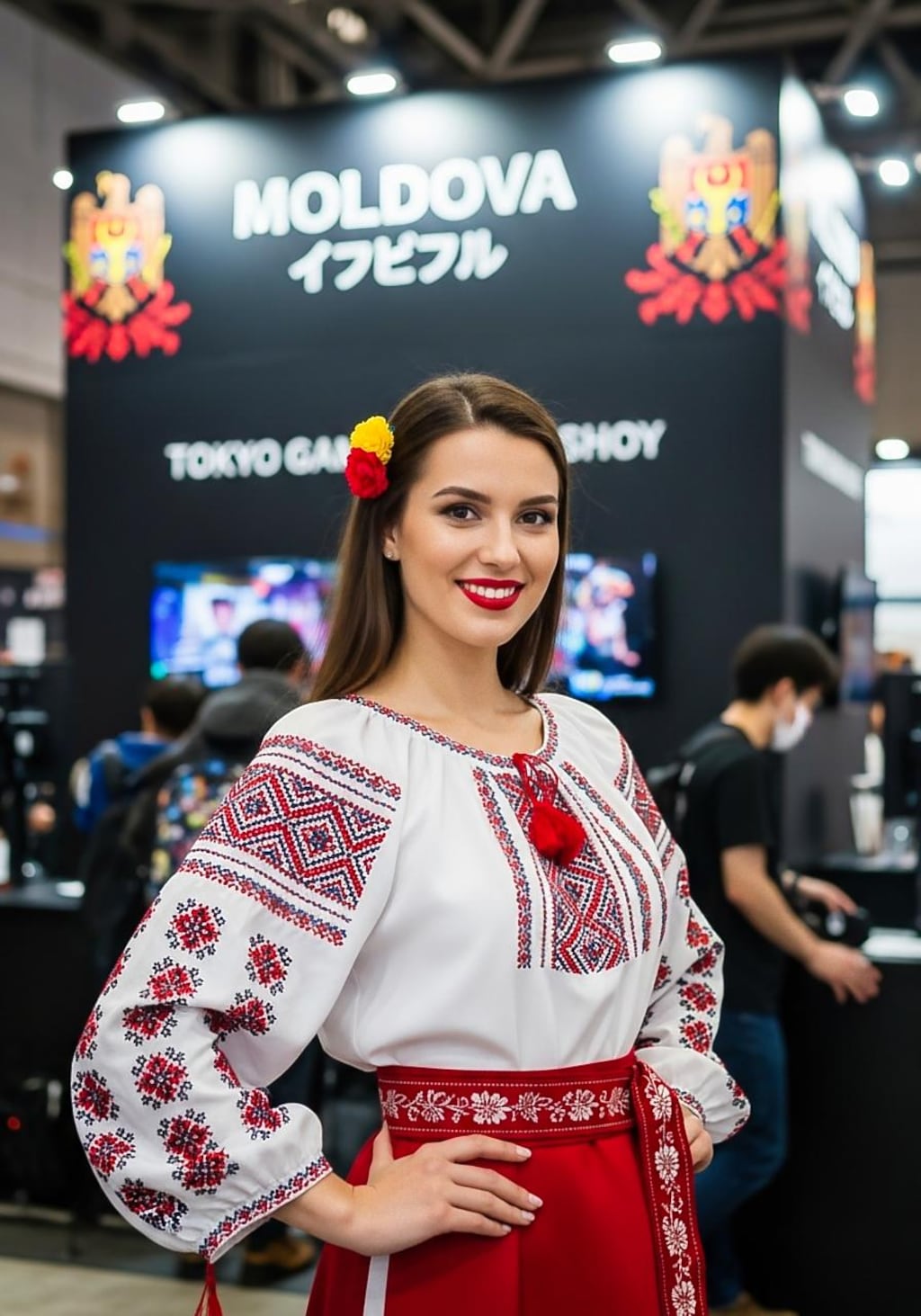 海外企業ブースから