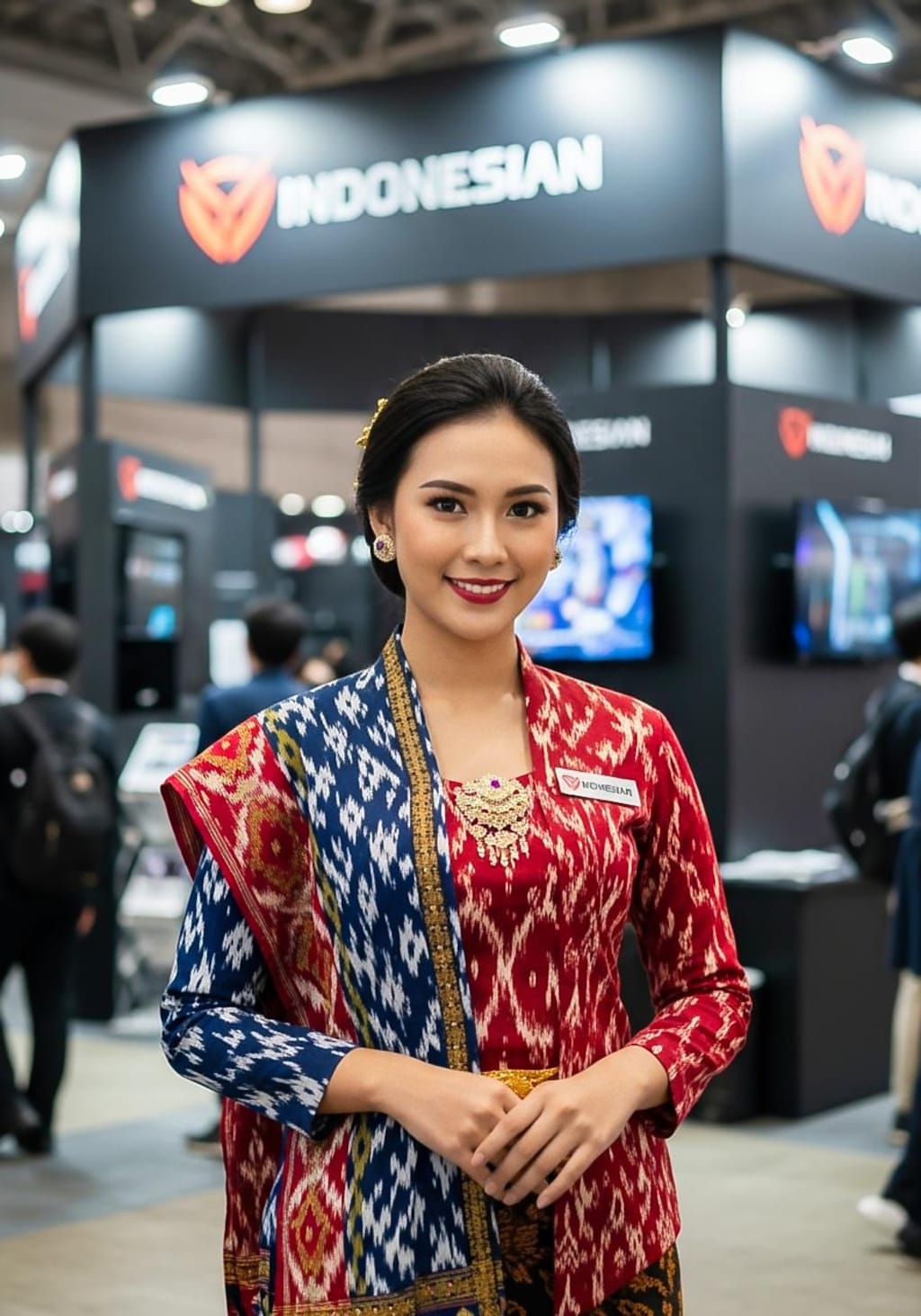 海外企業ブースから