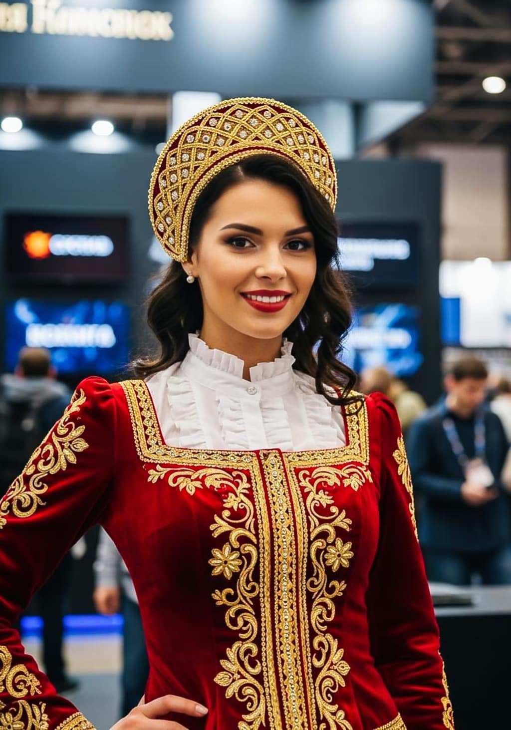 海外企業ブースから