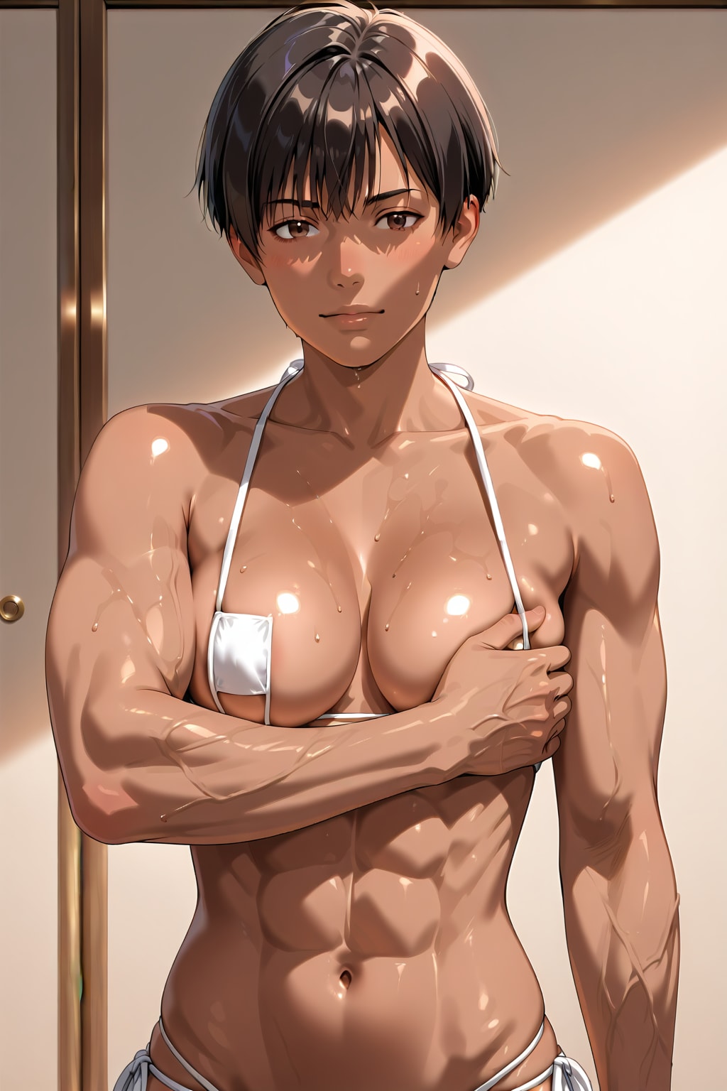 眼帯ビキニブラ