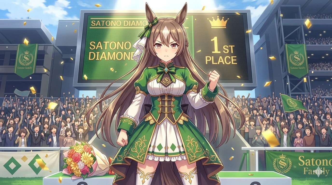 緑のウマ娘