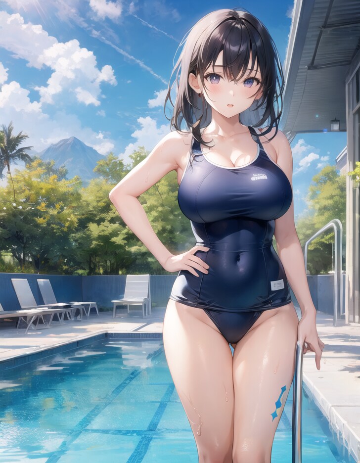 ぱっつんぱっつんの巨乳スク水写真集はお好きですか？