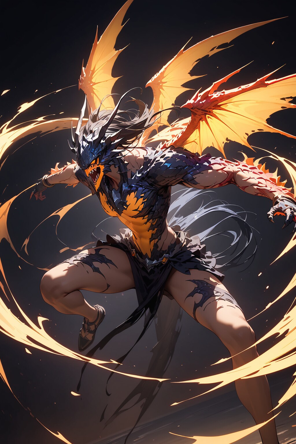 竜人 | の人気AIイラスト・グラビア