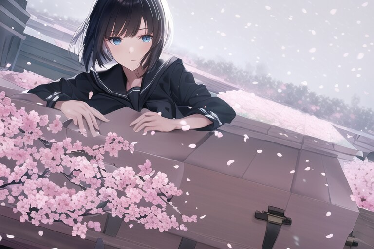 戦死者の棺 (桜の子)