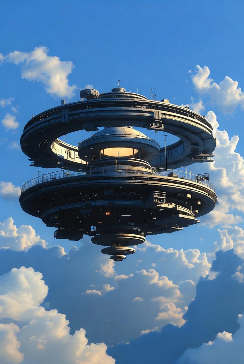 【空に浮かぶ建造物、FF8のルナッテックバンドラ】がプロンプト