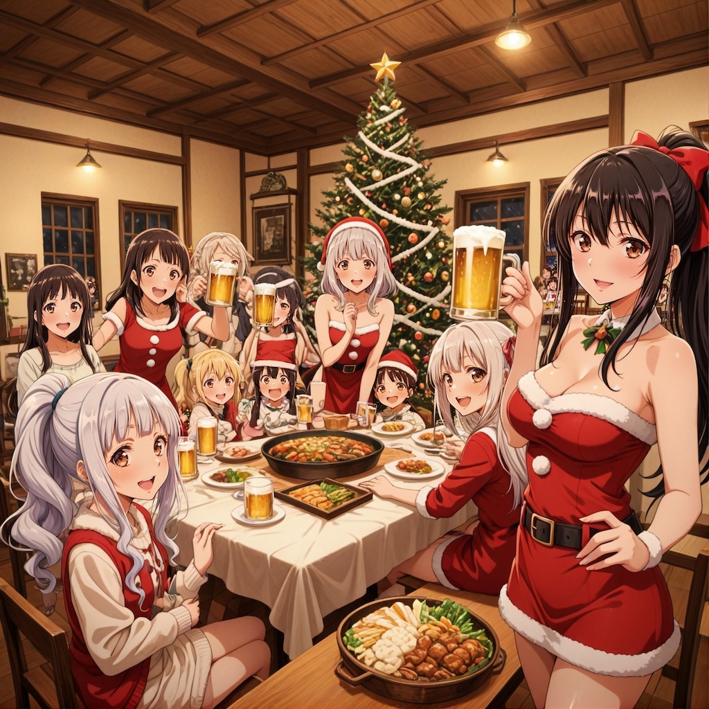 クリスマスイブのパーティー！！