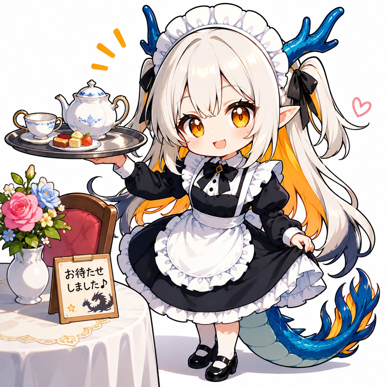 脳内メイドドラゴン・美織 | の人気AIイラスト・グラビア