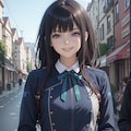 たきなちゃん❤️パンティ見せて💕😍【model：waiANIHENTAIPONYXL_v60】 4枚目