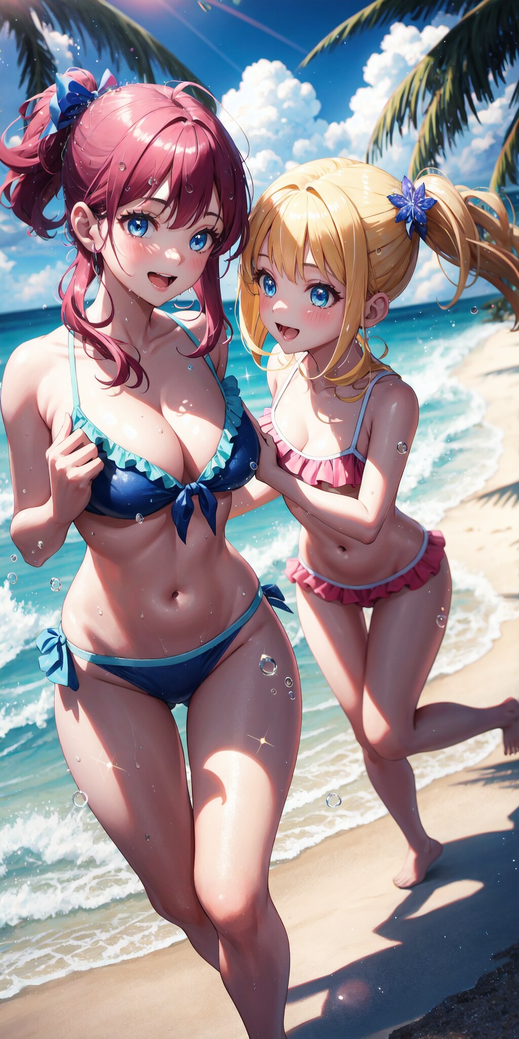 夏の渚を走りたい