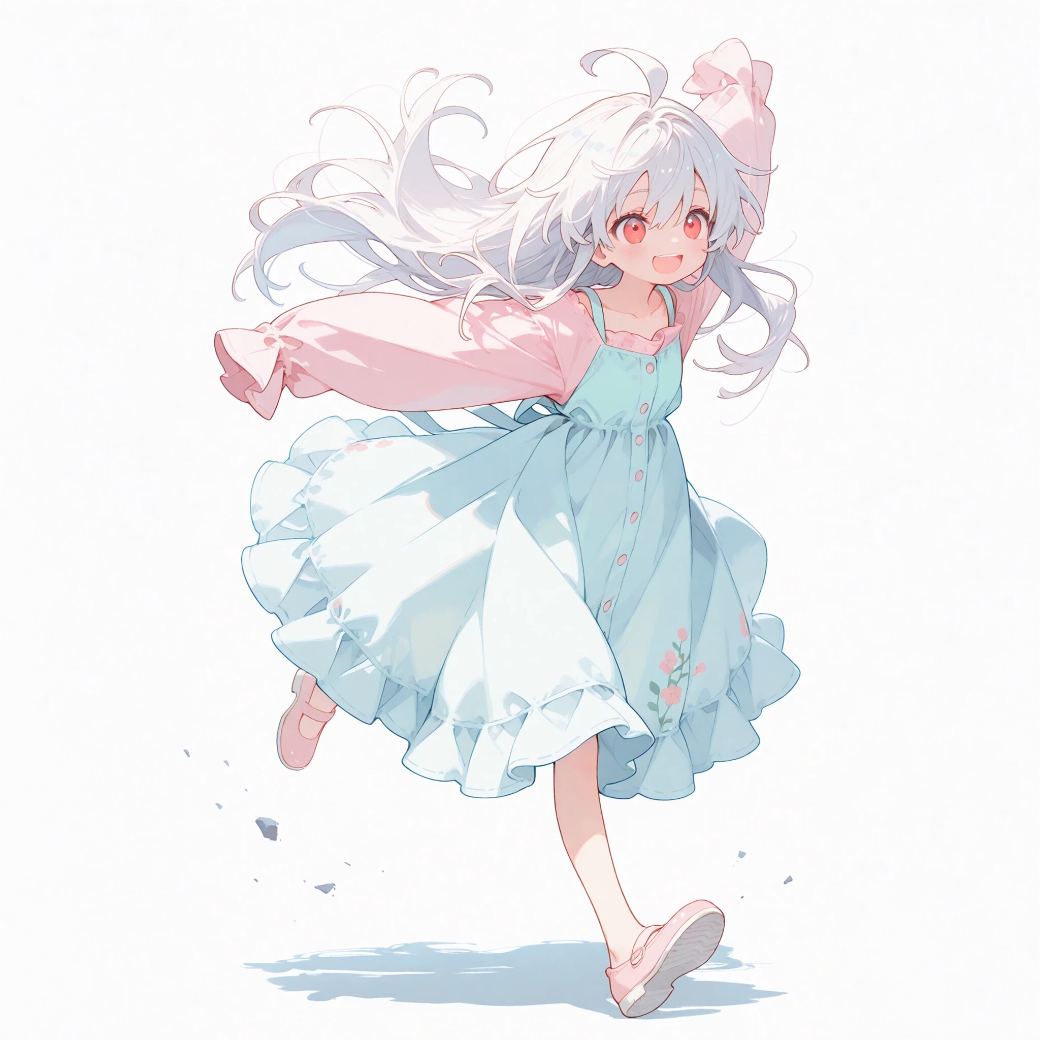 姉の服を着てはしゃぐ妹 | の人気AIイラスト・グラビア