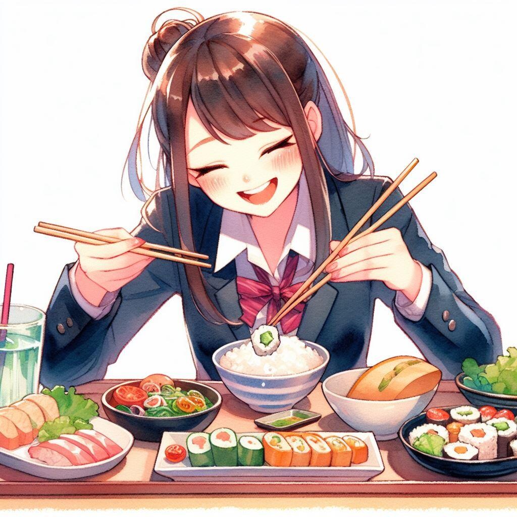 左手だと掴めな〜いwww