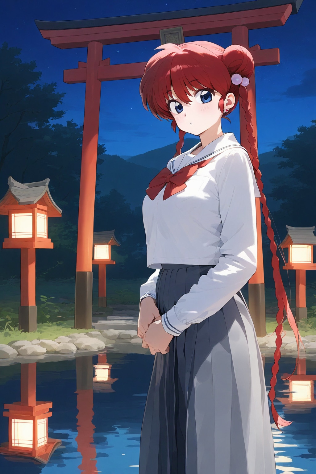 MESSさんでらんま | の人気AIイラスト・グラビア