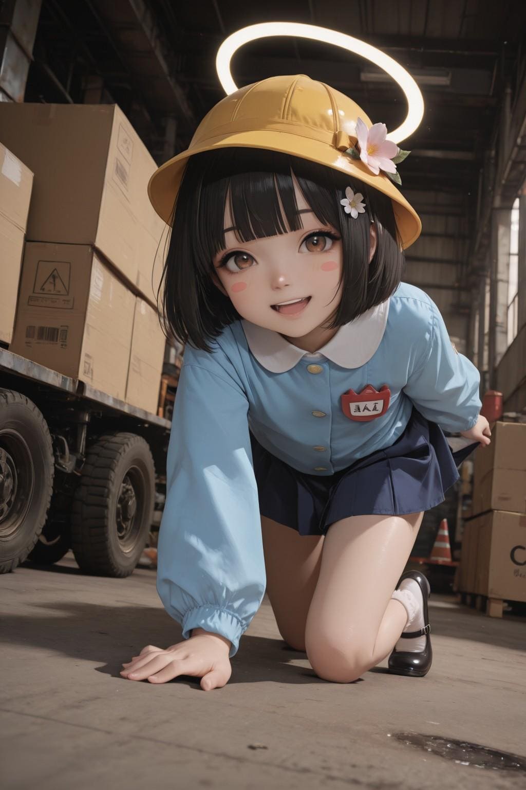 Rent A Girlfriend（妹をレンタルしました！悪戯系天使ちゃんと倉庫でかくれんぼ。良い子は真似しないでねww）