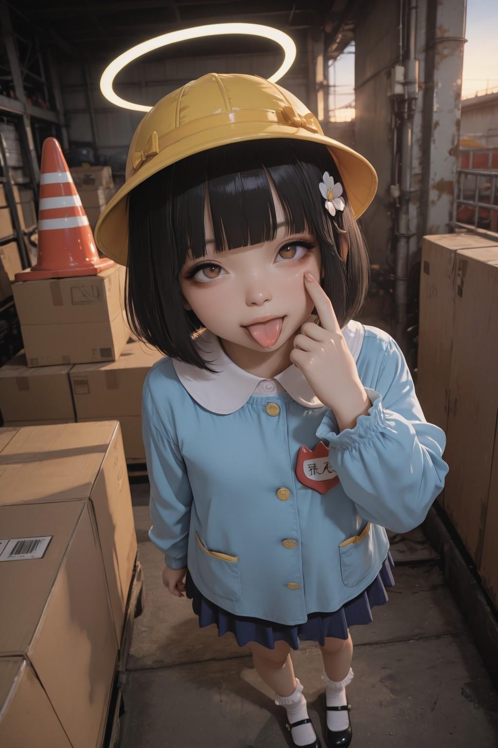 Rent A Girlfriend（妹をレンタルしました！悪戯系天使ちゃんと倉庫でかくれんぼ。良い子は真似しないでねww）
